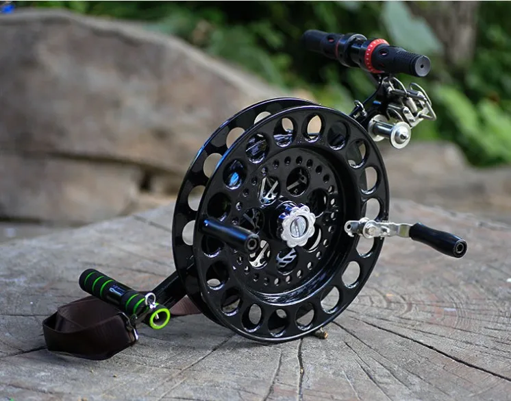 new 3d fishing reels parts reel steel cerf volant bobine reel winder