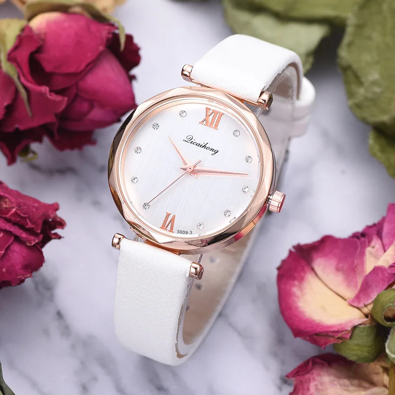 

High Quality Women Watches Bracelet Leather Strap Watch Women Dress Ladies Clock Female Wristwatches Reloj Mujer Drop Shipping