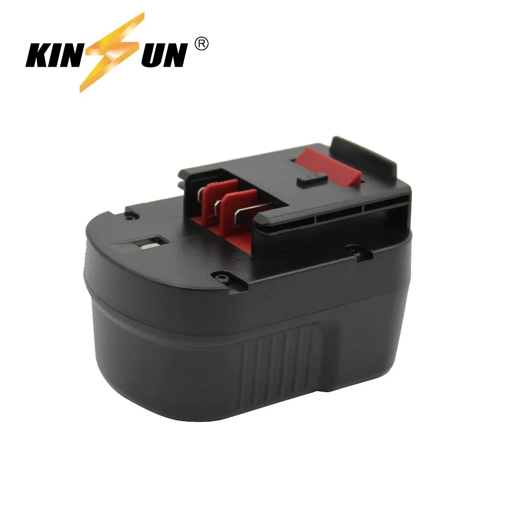 KINSUN Замена Мощность инструмент Батарея 12V 2.0Ah для BLACK&DECKER Аккумуляторная дрель электрическая отвертка A12 A12-XJ A12EX A1712 BD12PSK