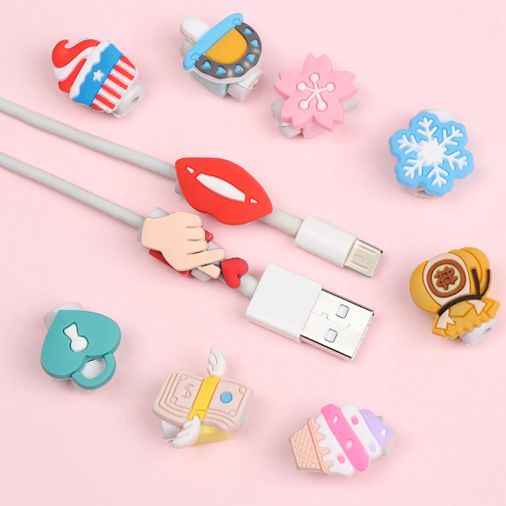 Новое поступление протектор кабеля для наушников с USB разъемом намотка шпули