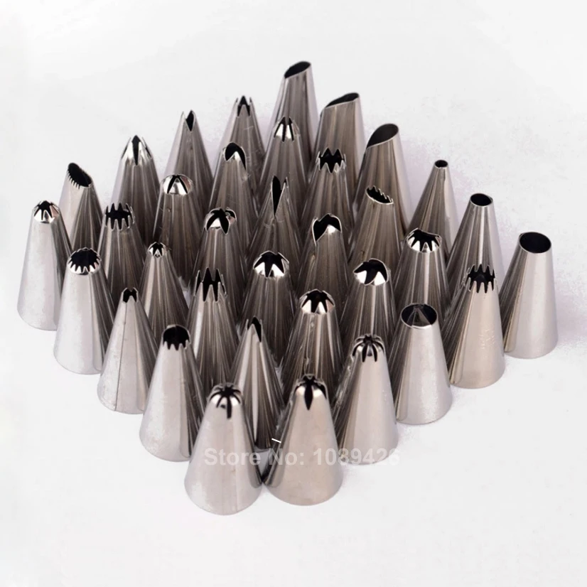 Wholesale 10 Sets (41 PCS/Set) Decorating Tools of Icing Piping Nozzles