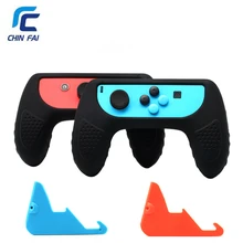 Chinfai 1Pair Silicone Controller Grips Joy-Con Case For Nintend Switch Joy Con Handle NS N-Switch Game Console Accessories