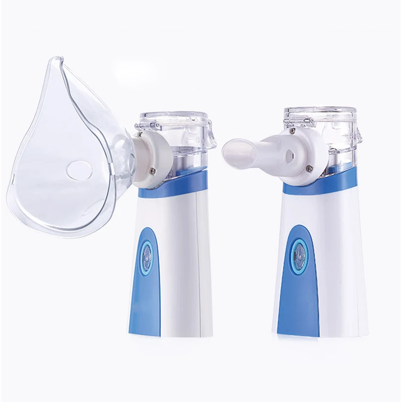 Ultrasonic Handheld Facial Steamer Mist Inhaler Vaporizer Personal Mist Inhaler Portable Mesh Nebul
