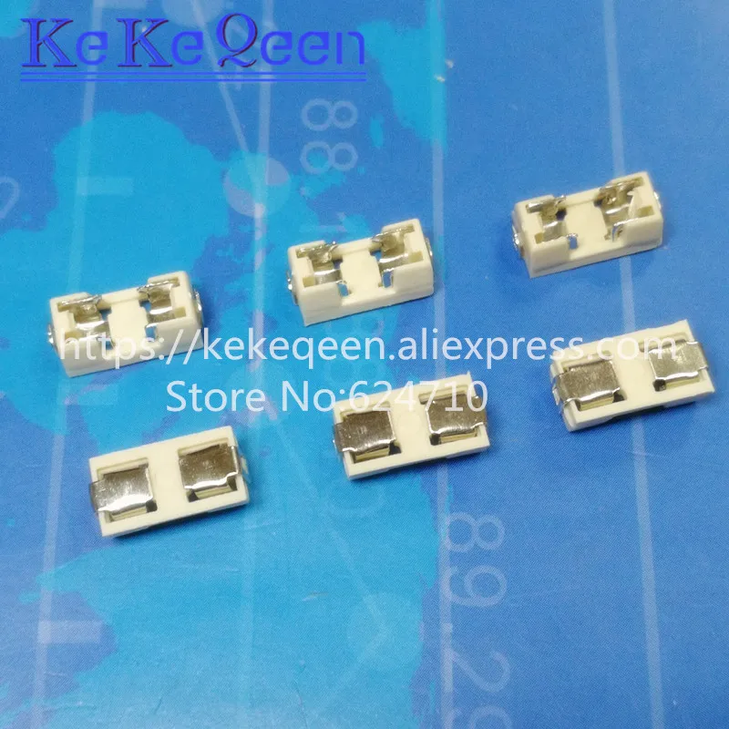 5 50 шт./лот 2410 / 1808 SMD держатель предохранителя Миниатюрный блок предохранителей