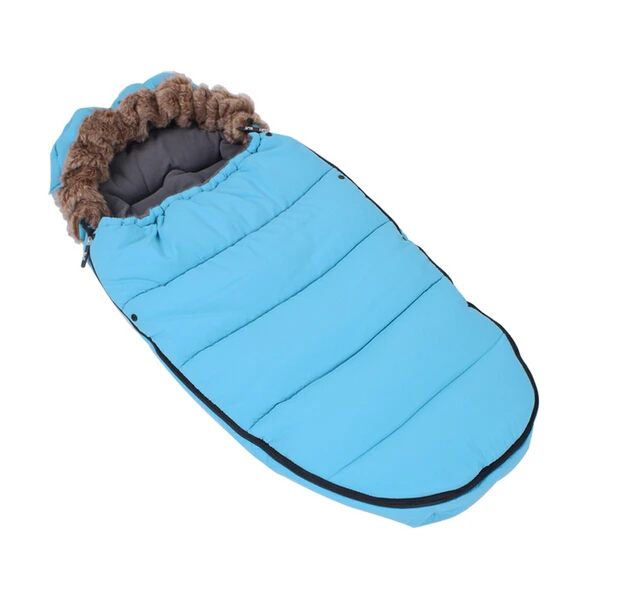 Зимний детский спальный мешок для коляски, плотный хлопковый конверт, спальный мешок для маленьких девочек, спальные мешки, bolsa infantil menina - Цвет: COLOR AS SHOWN