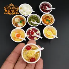 5 шт. масштаб 1:12 миниатюрный кукольный домик китайская игра еда