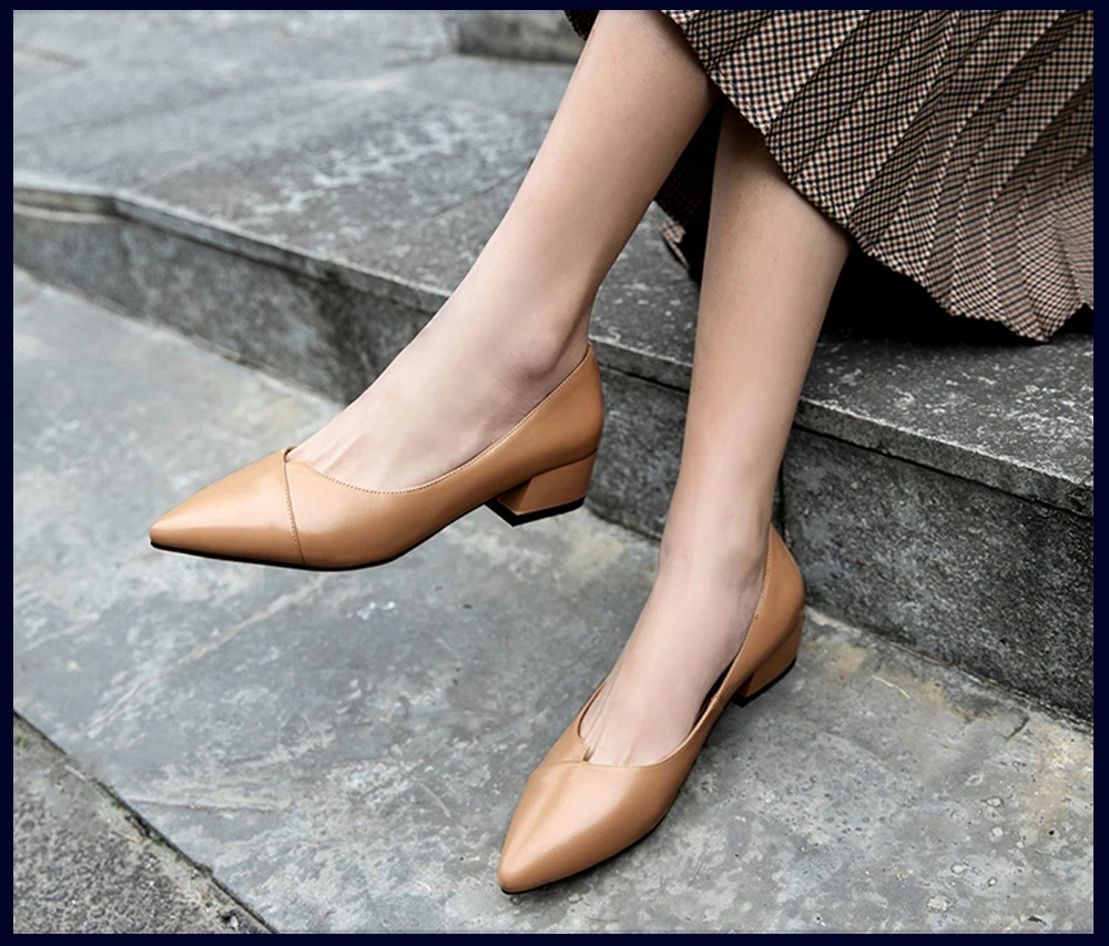 toe sapatos de couro genuíno de alta