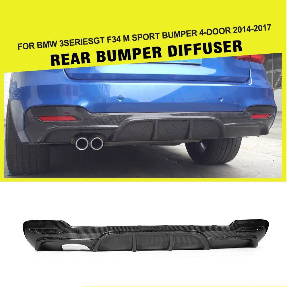 Carbon Fiber / FRP Car Racing Rear Bumper Diffuser Lip for ...