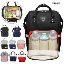 LEQUEEN брендовый мягкий подгузник для беременных многофункциональная сумка рюкзак для путешествий сумка для кормления большая емкость мягкий подгузник сумки