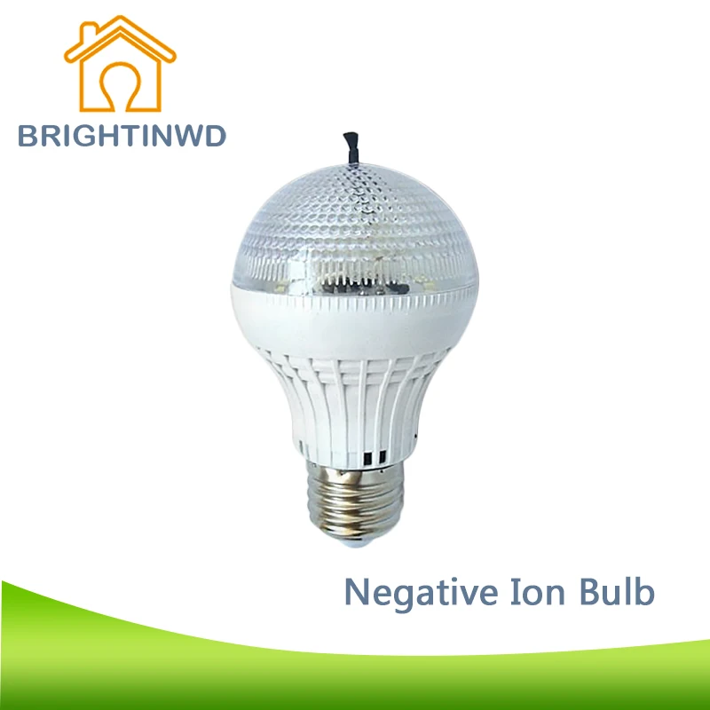 BRIGHTINWD 220V E27 LED Light Bulb Anion Air Ventilator Lamp Negative