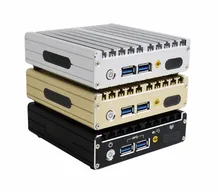 KINGDE алюминиевого сплава без вентилятора NUC мини-ПК с i3 4010U i3 4030U i5-5200U i5 5300U i7 5500U i7 4602Y процессор
