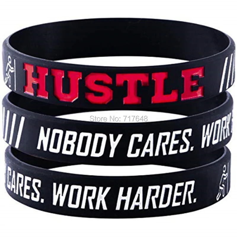 HUSTLE Nobody Cares. Work Harder._