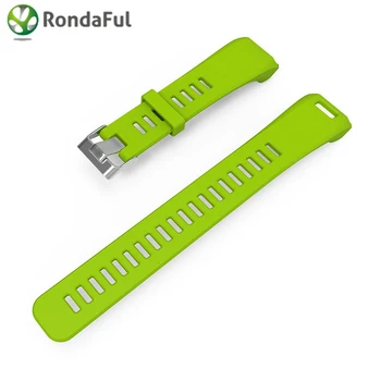 

2017 Replacement watchband strap for Garmin Colorful silicone adjustable replace band for Garmin vivo smart HR tracker fitness