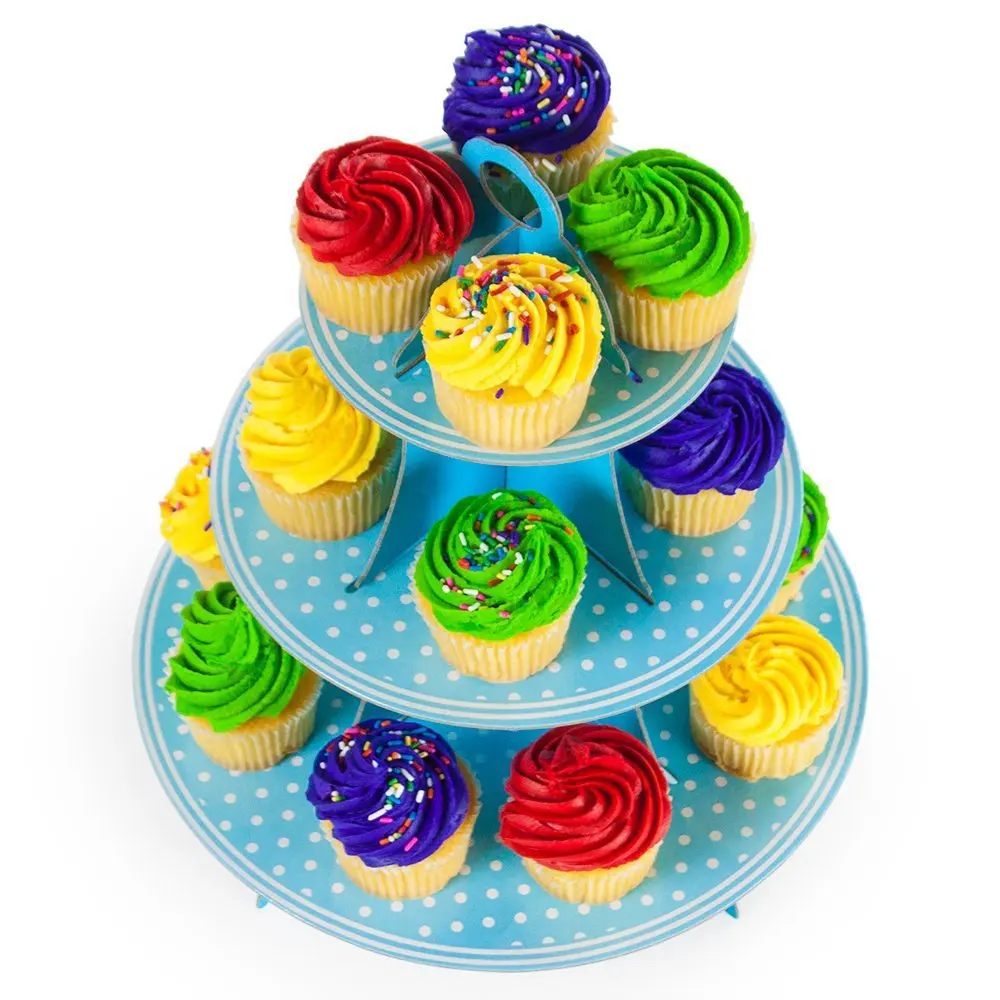 3 tier paper cake
