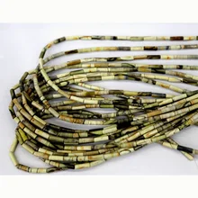 Натуральные зеленые тисненые яшмы бусы в виде трубок колонка в виде бочки Бусины Подходят Ювелирные изделия DIY ожерелье или браслеты