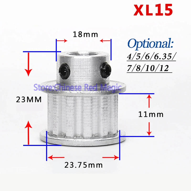 3D-printer-accessories-XL12-14-15-Timing-Pulley-12-14-15-teeth-Alumium-Bore-fit-for (1)