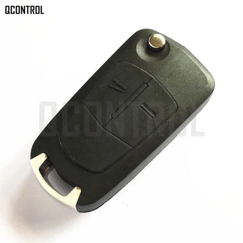 QCONTROL Автомобильный Дистанционный ключ для Opel Vauxhall Antara 2 кнопки дверной замок