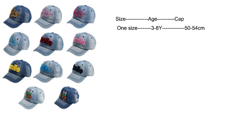 Малыш Бейсбол шапка для мальчиков и девочек с принтом в виде открытый шапки Детские кепки для мальчиков Регулируемая солнцезащитная Кепка аксессуары для малышей От 2 до 8 лет Весна, лето, осень