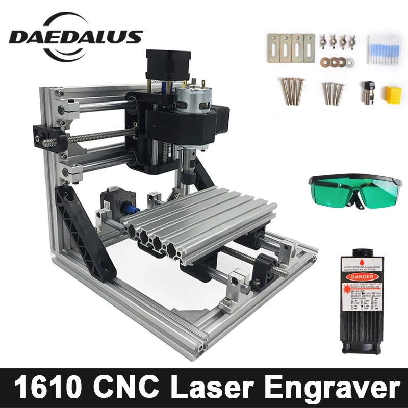 

CNC 1610 With ER11 Diy Laser Engraver Machine, Mini Engraving,Pcb PVC Milling Machine,Wood Router,CNC 1610,Best Advanced Toys
