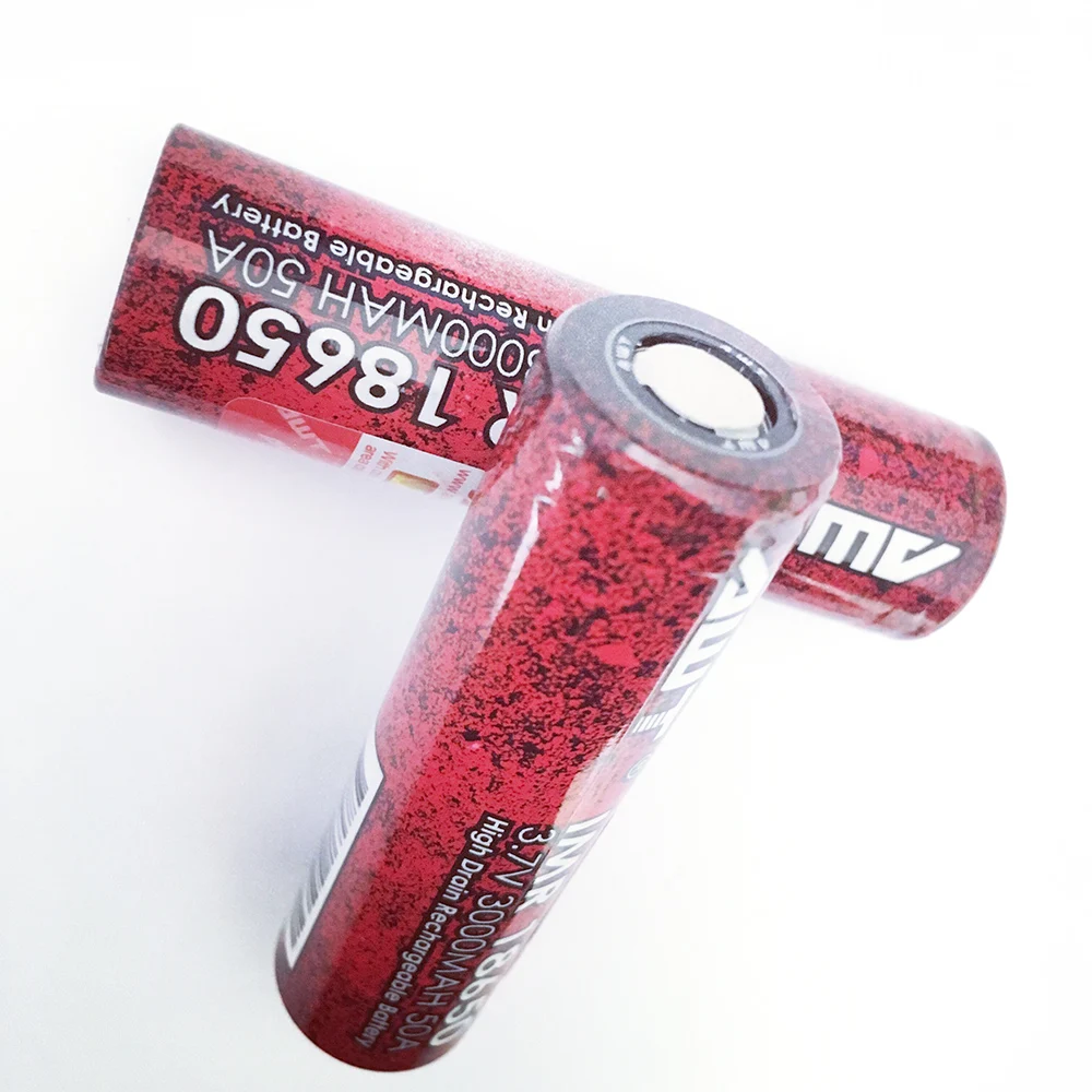 Online AWT 18650 Batterie 3000mAh 50A Lithium Batterie für SMOK Voopoo Vaporesso Luxe Wismec Reuleaux RX2 3 VS VTC6 HG2 T043