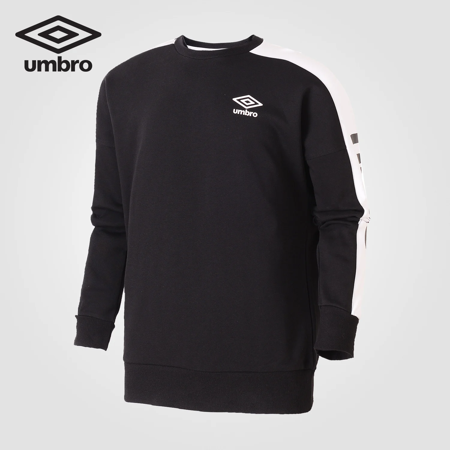 

Umbro 2019 Spring New Men Pullover Hatless Sports Sweater Round Neck Sweatshirt Jogging Sweater UO183AP2435