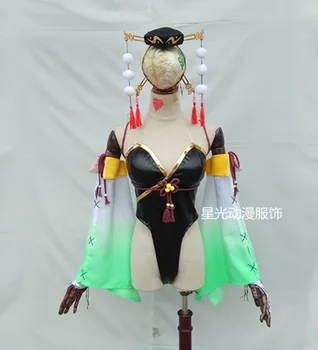 

Nyotengu DOA 5 Cosplay Nyotengu cosplay costume sexy jumpsuit custom made SEXY COS