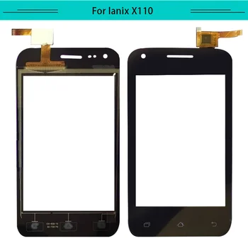 

Tested wholesale 5pcs Touch Screen For Lanix Llium X110 Digitizer Sensor touch panel with free shipping