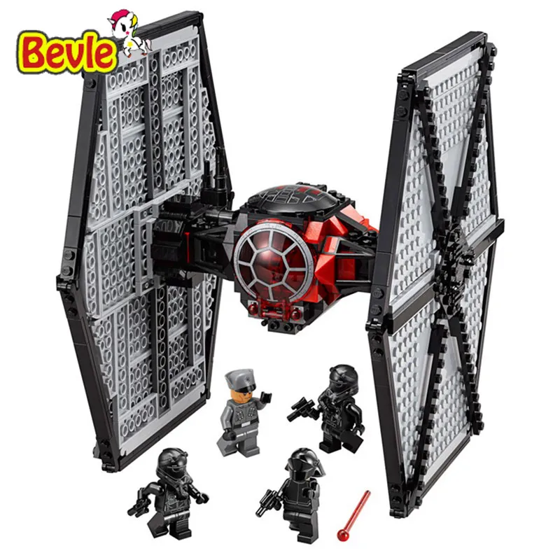 

Bevle Bela 10465 Star Space Series First order Special Forces Fighter Bricks Building Block Toys Compatible with Lepin 75101