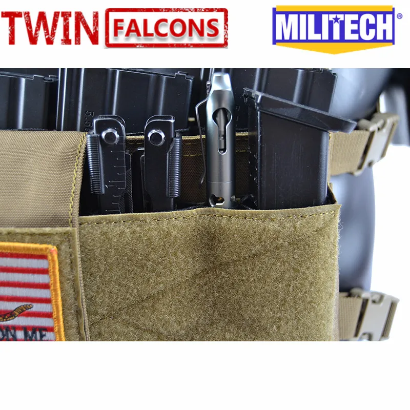 MILITECH Twinfalcons 500D Подлинная Cordura Mil Spec Военная MK3 нагрудная пластина для снаряжения боевой тактический жилет армейский Spiritus Rig