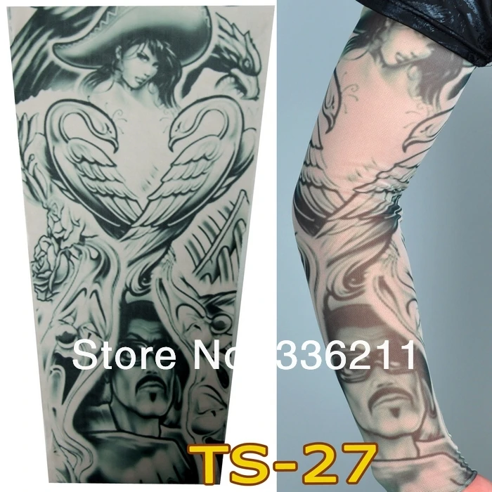 ts 27 120 stile kunst 3d elastische geflschte temporre ttowierung angel muster designs arm strmpfe - French Ngel Muster ts 27 120 stile kunst 3d elastische geflschte temporre ttowierung angel muster designs arm strmpfe - French Ngel Muster
