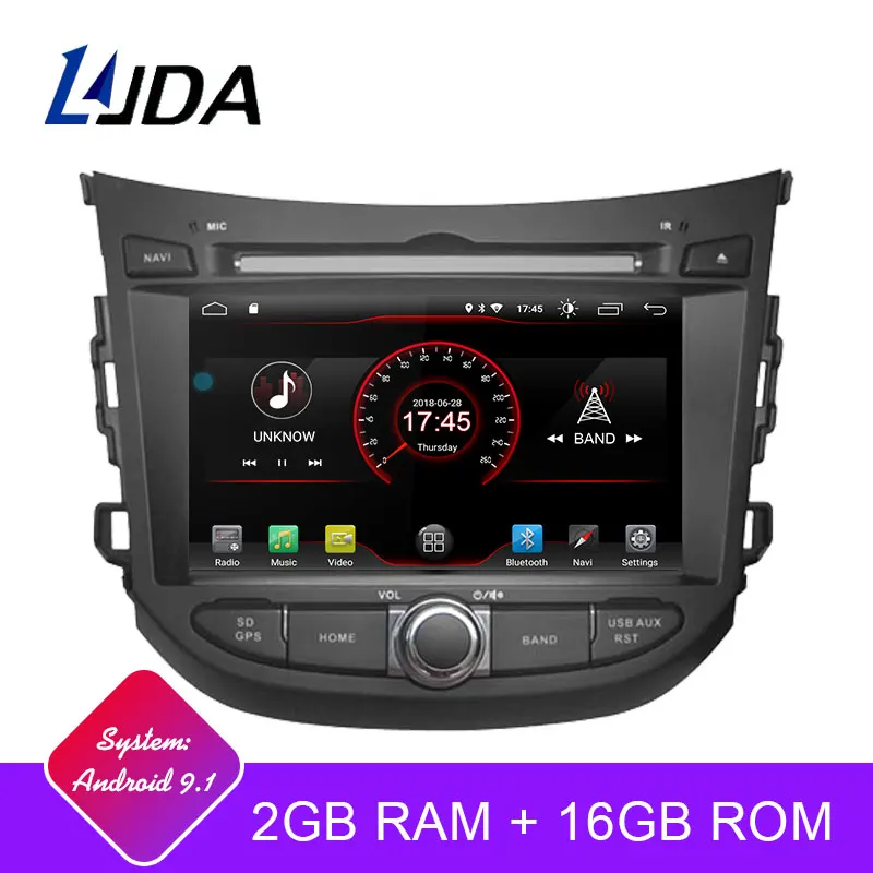 Best LJDA Android 9.1 Car dvd player for HYUNDAI HB20 2 Din Car Radio gps navigation stereo multimedia WIFI autoaudio Headunit 2+16 0 Best LJDA Android 9.1 Car dvd player for HYUNDAI HB20 2 Din Car Radio gps navigation stereo multimedia WIFI autoaudio Headunit 2+16 0