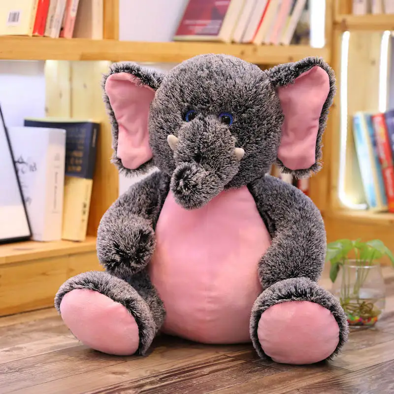 50 см kawaii розовый Плюшевая обезьянка игрушка милые красочные слон животных куклы для Для детей Brinquedos подарок
