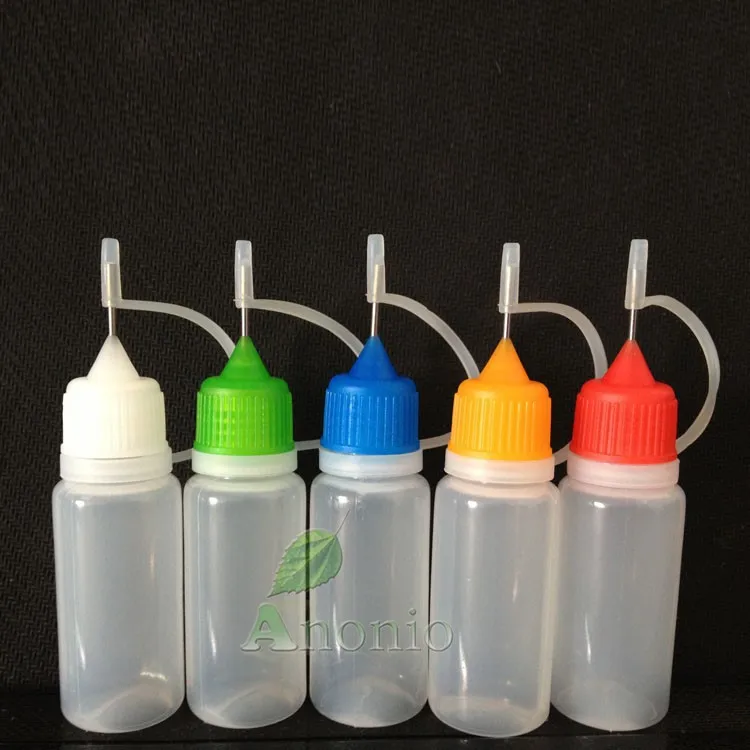 1x 5-100 ml Leere Kunststoff Squeezable Flüssigkeit Tropfflaschen NadelspiWR