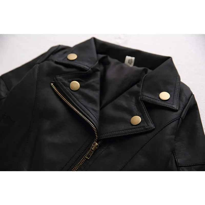 newborn baby leather jacket