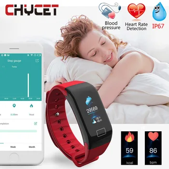 

Smart Band Blood Pressure Oxygen Heart Rate Monitor Fitness Bracelet Waterproof GPS Fitness Tracker Watch Pedometer Women Men
