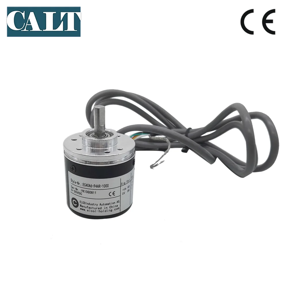 ELCO industry encoder pulse counter EC40A6 P4AR 1000 EC40A6 P4IR 100 optical rotary encoder