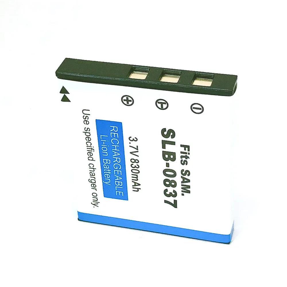 SLB-0837 SLB 0837 SLB0837 Battery For Samsung Digimax i6 PMP i50 L60 NV3 NV7 L80 i70 i70S L700 L700S L73 NV5