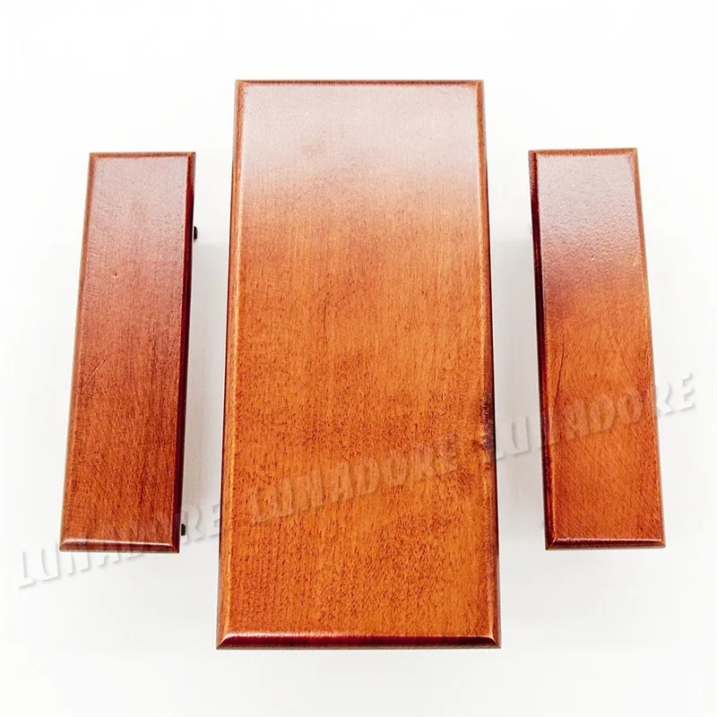 Odoria 1:12 миниатюрный длинный стол и 2 скамейки набор коричневый деревянный обеденный сад кукольный домик мебель аксессуары