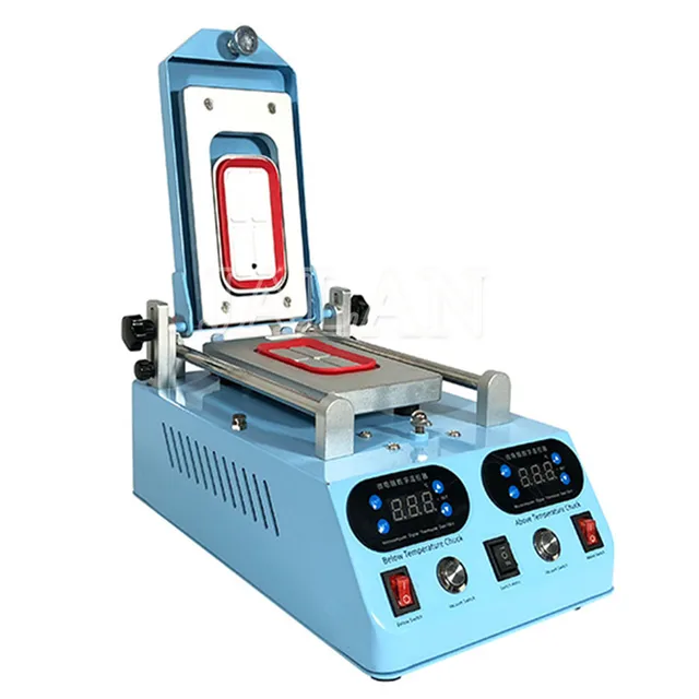 $US $200.00  Auto heating suction separator machine for iphone for Samsung lcd middle frame separator OCA film r