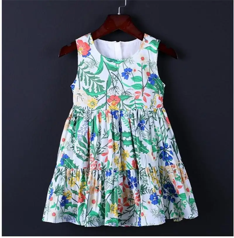 Платье для мамы и дочки; платье для мамы и дочки; коллекция года; сезон лето; одинаковые Вечерние Платья с цветочным принтом для мамы и дочки; одежда для всей семьи