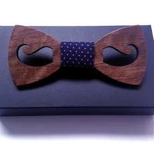 Галстук для мальчиков идеи подарки на день рождения бойфренда натурального дерева бабочкой мужчины Bowties модельеров