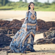 Женская обувь в винтажном стиле; в богемном стиле, украшены на праздник расширения оборками снизу халат цельнокроеное платье