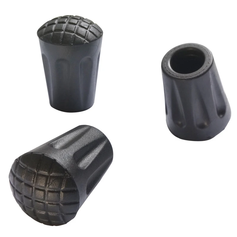 5Pcs Trekking Pole Tips Caps Camping Equipment Walking Stick Cane Round Sleeves Covers Protector Outdoor Survival Tools|Уличные