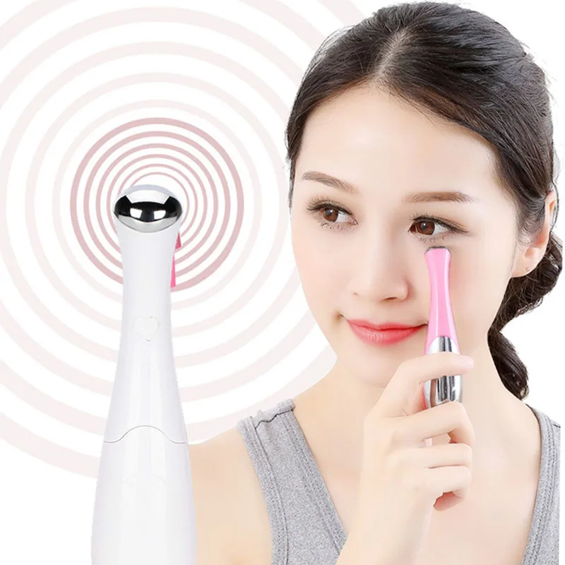 

Electric Mini Massage Device Eye Massager Facial Vibration Thin Face Remove Dark Circles Puffiness Anti Bag Pouch & Wrinkle