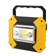 Светодиодный рабочий свет usb Перезаряжаемый Открытый кемпинг свет аварийный портативный свет мобильного питания Поиск Светодиодный прожектор