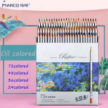 Marco 72pcs Colored Pencil Painting Set Raffine Pencils Non-toxic Lead-free Oily Color Pencil Writing Pen Office School Supplies Marco 72pcs Colored Pencil Painting Set Raffine Pencils Non-toxic Lead-free Oily Color Pencil Writing Pen Office School Supplies
