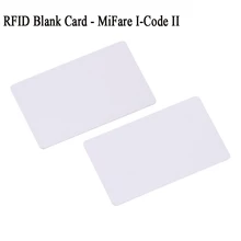 Philips i code II blank card icode2 icode sli sli-x sli-s white card tag protocol ISO 15693 cr80 size rfid 13.56mhz Philips i code II blank card icode2 icode sli sli-x sli-s white card tag protocol ISO 15693 cr80 size rfid 13.56mhz