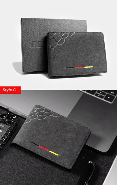 Cartera Hombre Cartera Mercedes Benz Tarjetero Billetera Mercedes