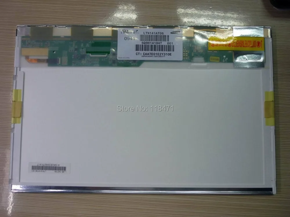 

14.1 Inch TFT LCD Panel LTN141AT06-003 LCD Display 1280*800 LCD Screen 12 months warranty