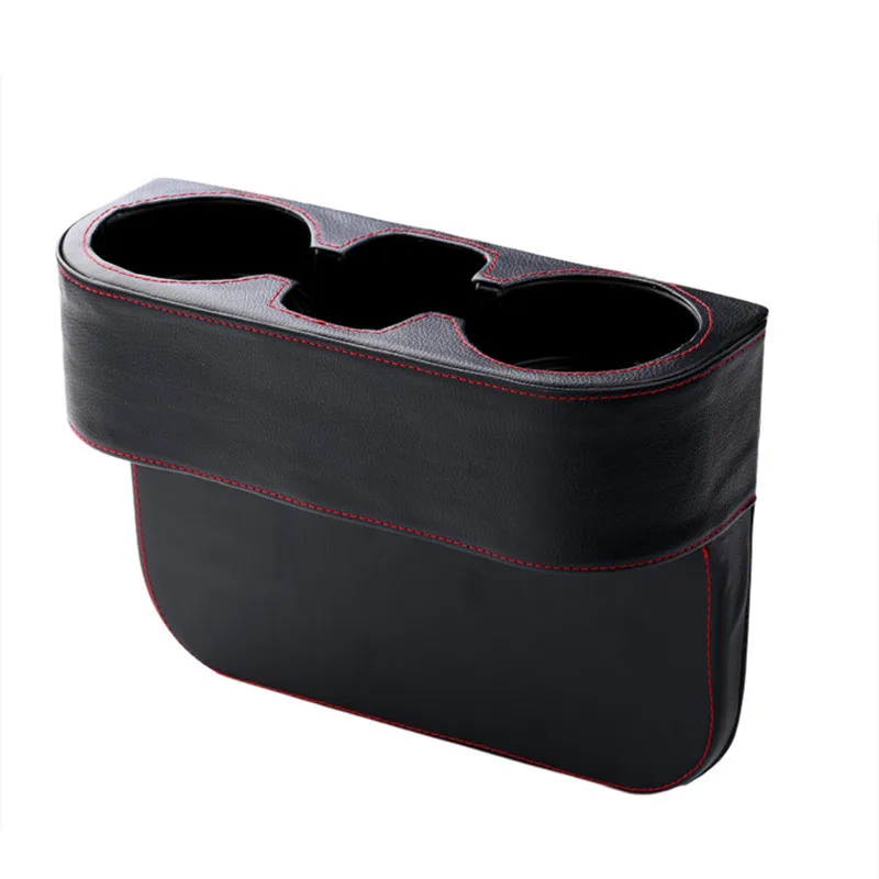 

Automobile Drinks Holder Cup Holder Mount Car Seat Organizer Box 2 Bottles and On Storage Box Auto Styling Accessories